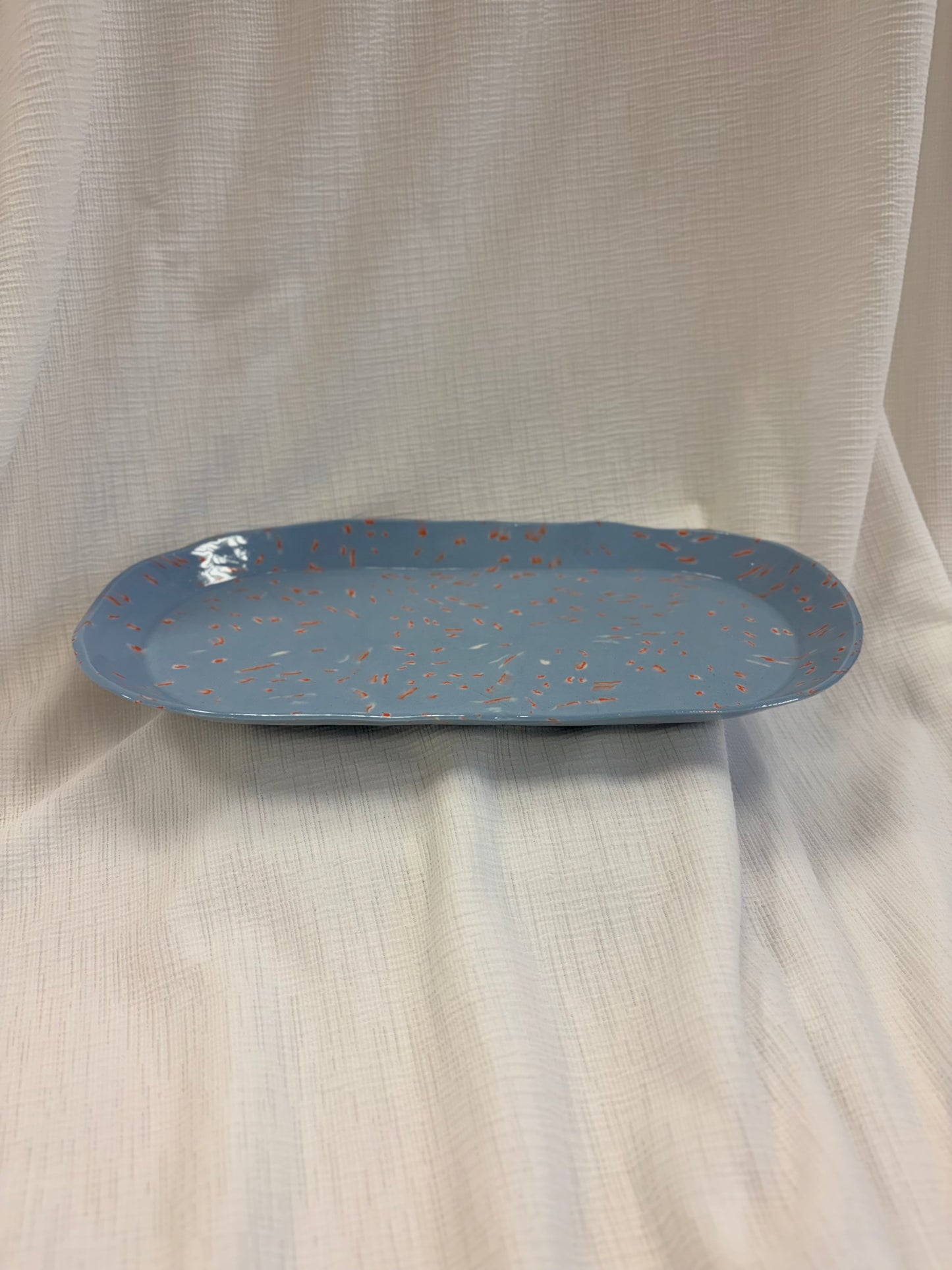 Grand plat ovale